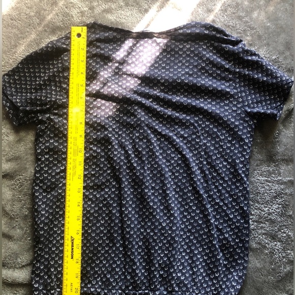 Lucky brand top. SZ small. Wrap style. Blues - Picture 10 of 10